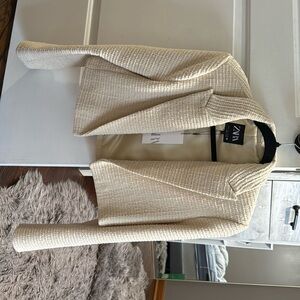 Zara cropped blazer